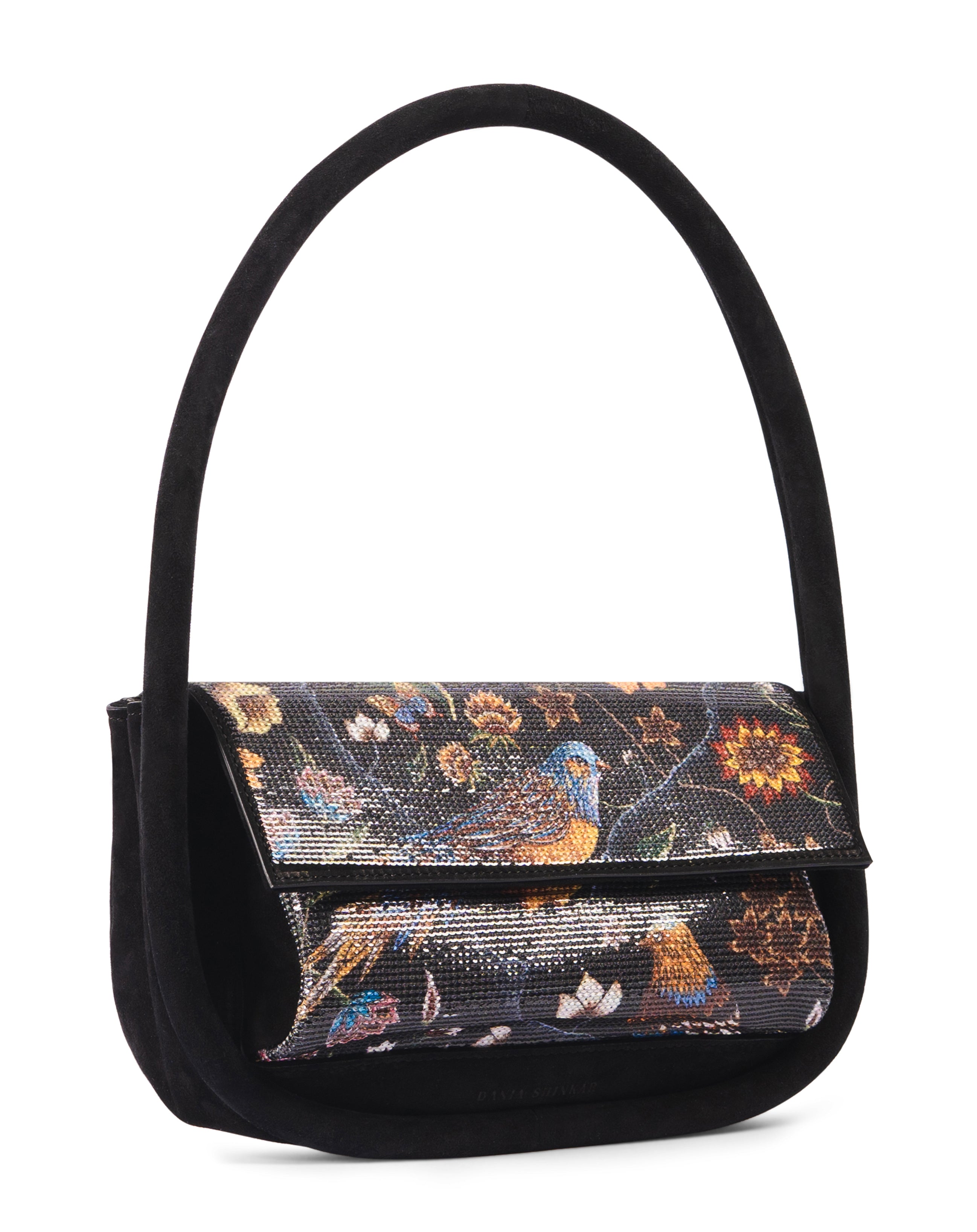 GAGA - Sequin-embellished Birds Bag