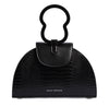 HAWAZEN - Black Croc Embossed Bag