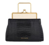 DANA - Beige/ Black Croc Embossed - Dania Shinkar
