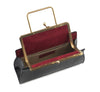 DANA - Ruby/ Black Croc Embossed - Dania Shinkar