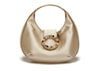MILA - Gold Satin Bag