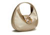 MILA - Gold Satin Bag
