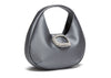 MILA - Grey Satin Bag