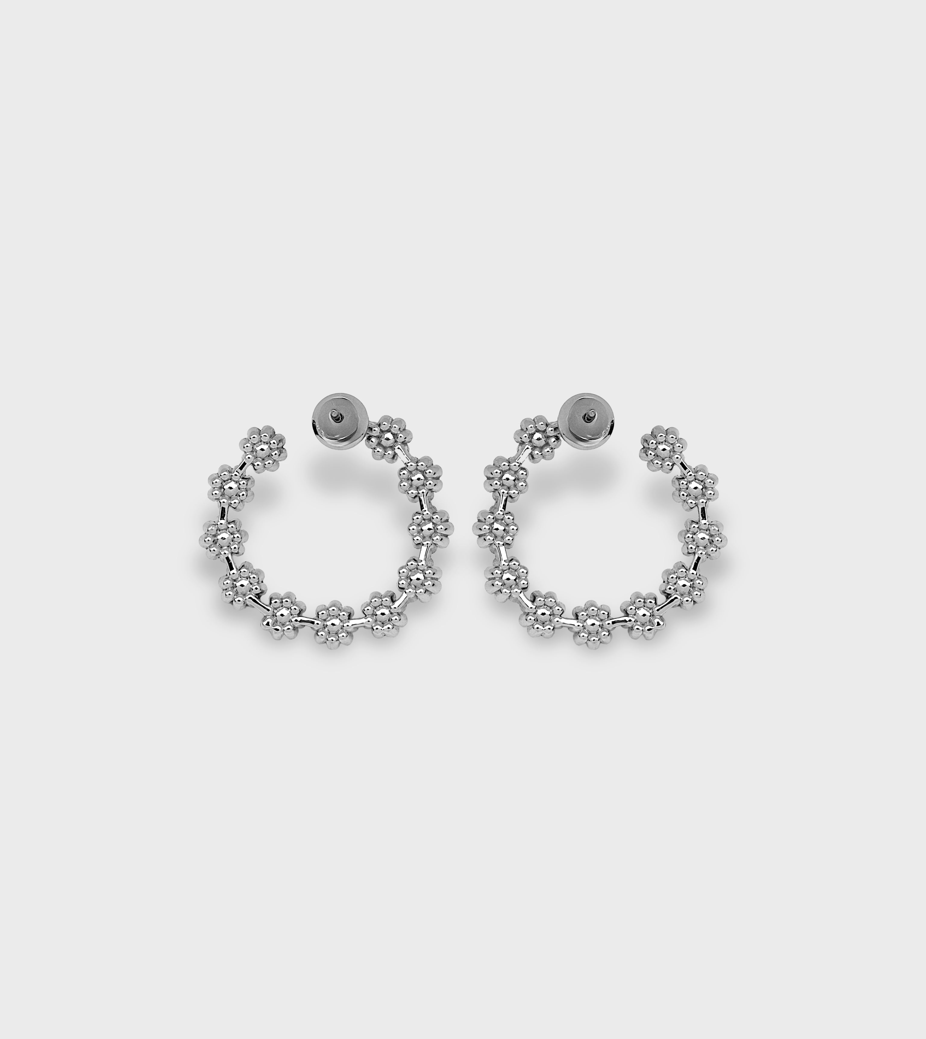 Mini Mila Earrings - Silver