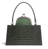 MAJJ - Olive Croc Embossed Bag