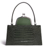 MAJJ - Olive Croc Embossed Bag