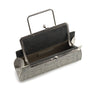 DANA - Grey/ White Python-Embossed - Dania Shinkar