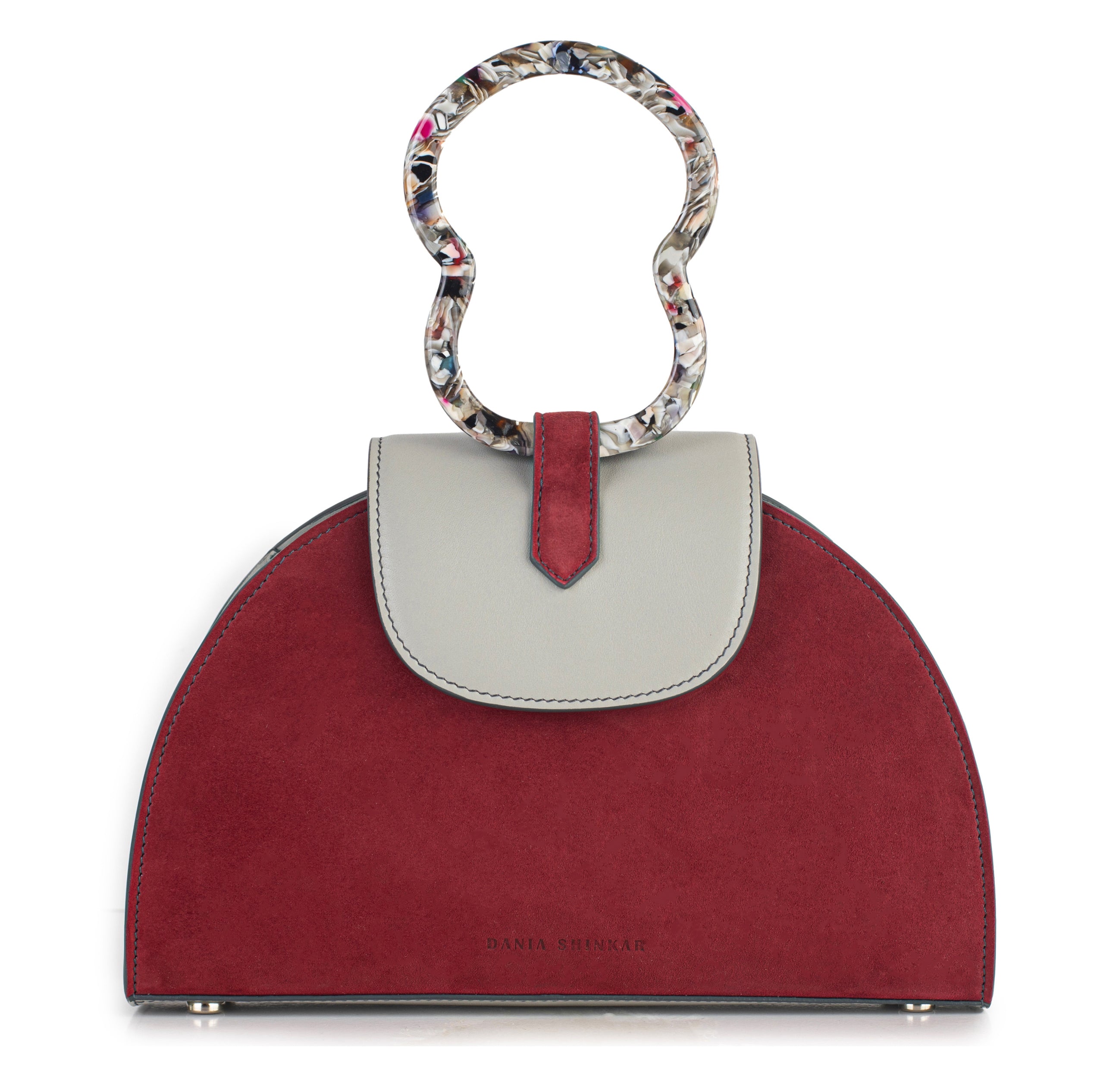 HAWAZEN - Ruby/ Grey - Dania Shinkar