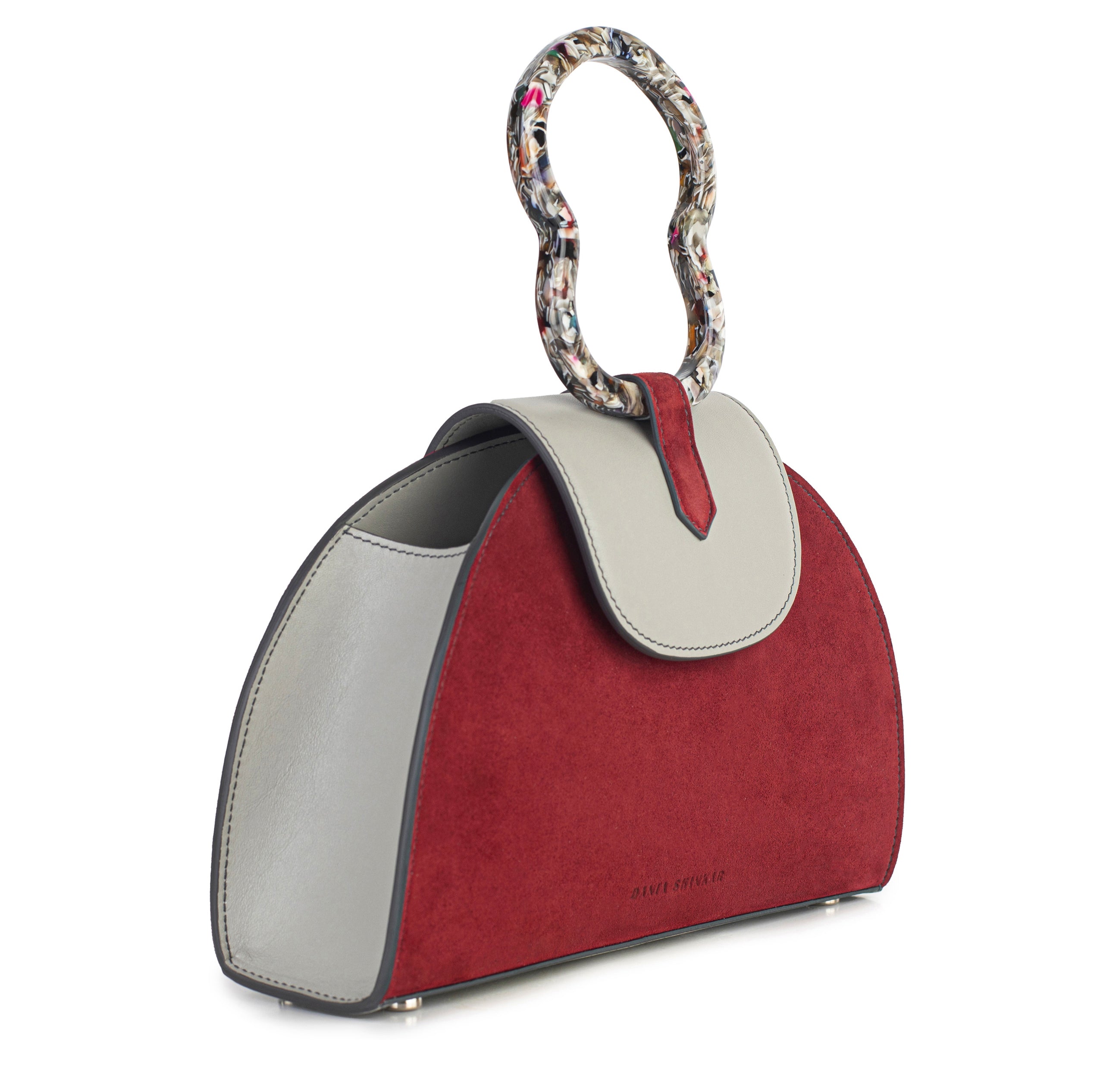 HAWAZEN - Ruby/ Grey - Dania Shinkar