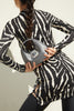 MILA - Grey Satin Bag