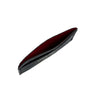 Round Edge Cardholder - Black Croc Embossed - Dania Shinkar