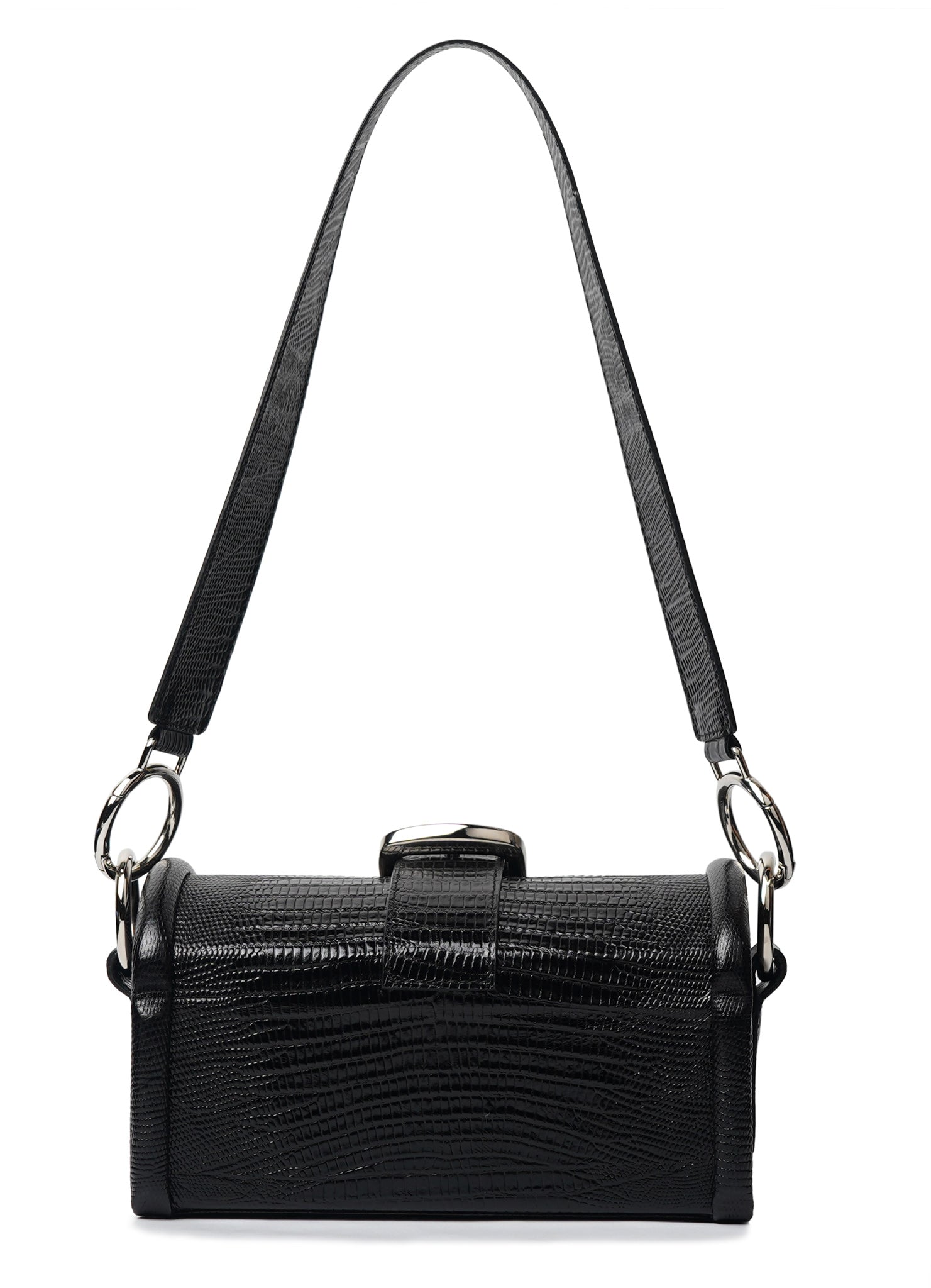MOE - Black Lizard Embossed - Dania Shinkar