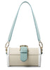 MOE - Lamb/ Aqua/ White Bag