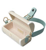 MOE - Lamb/ Aqua/ White Bag