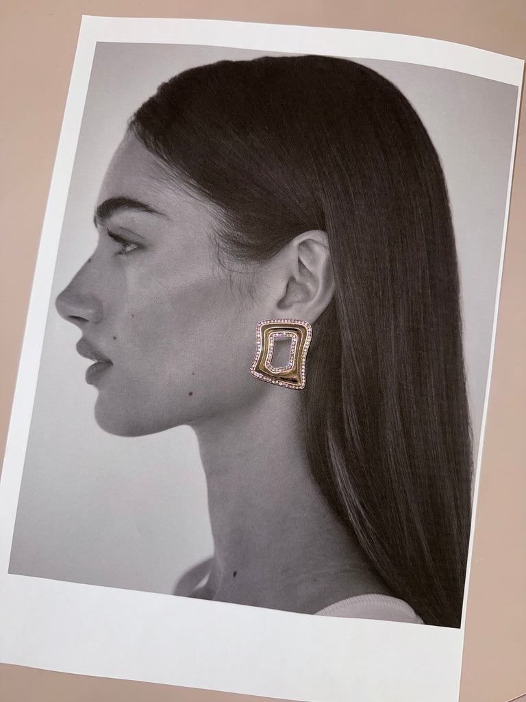 Jamie Earrings - Silver