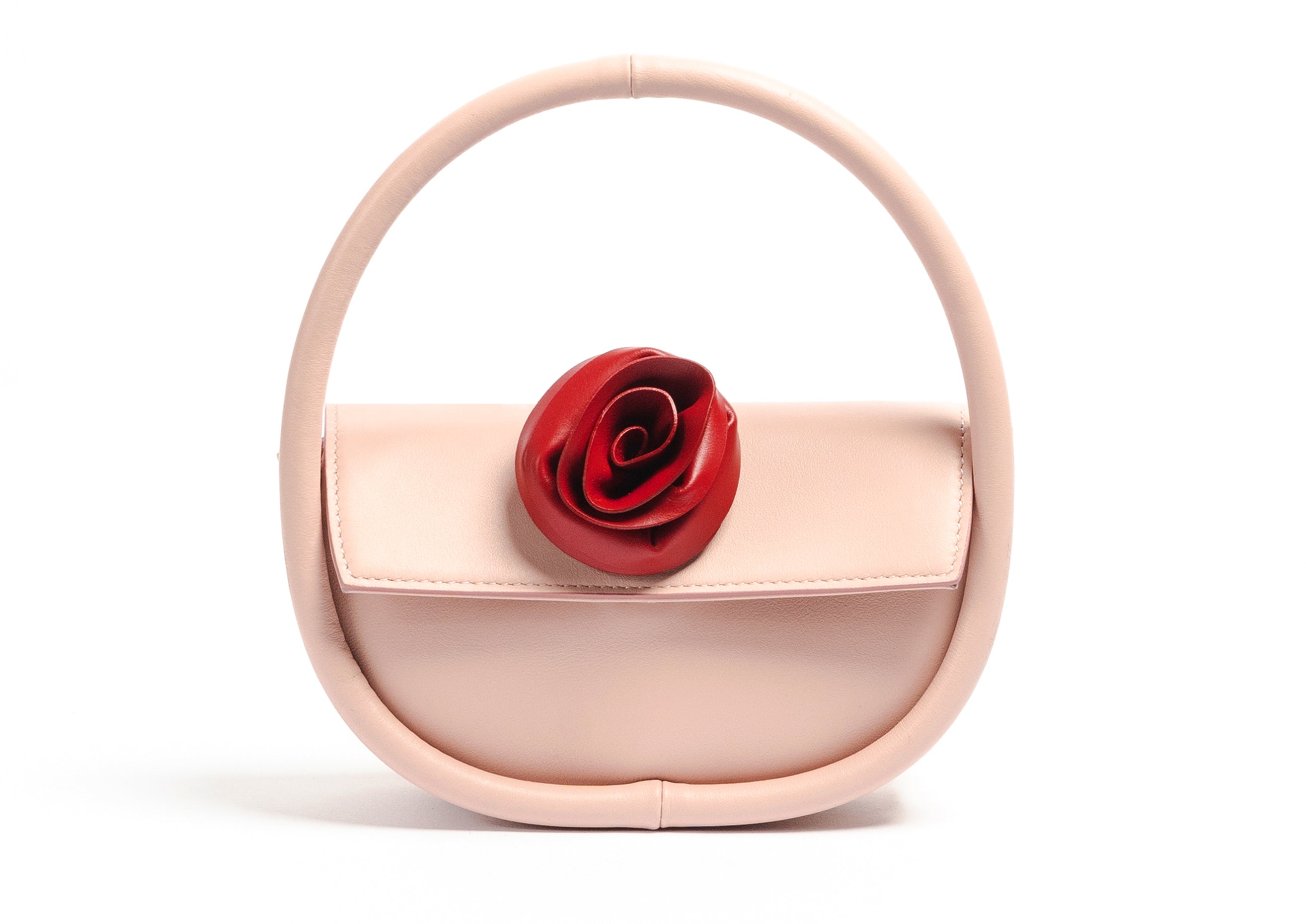 Mini Gaga - Pink/ Red Flower Bag