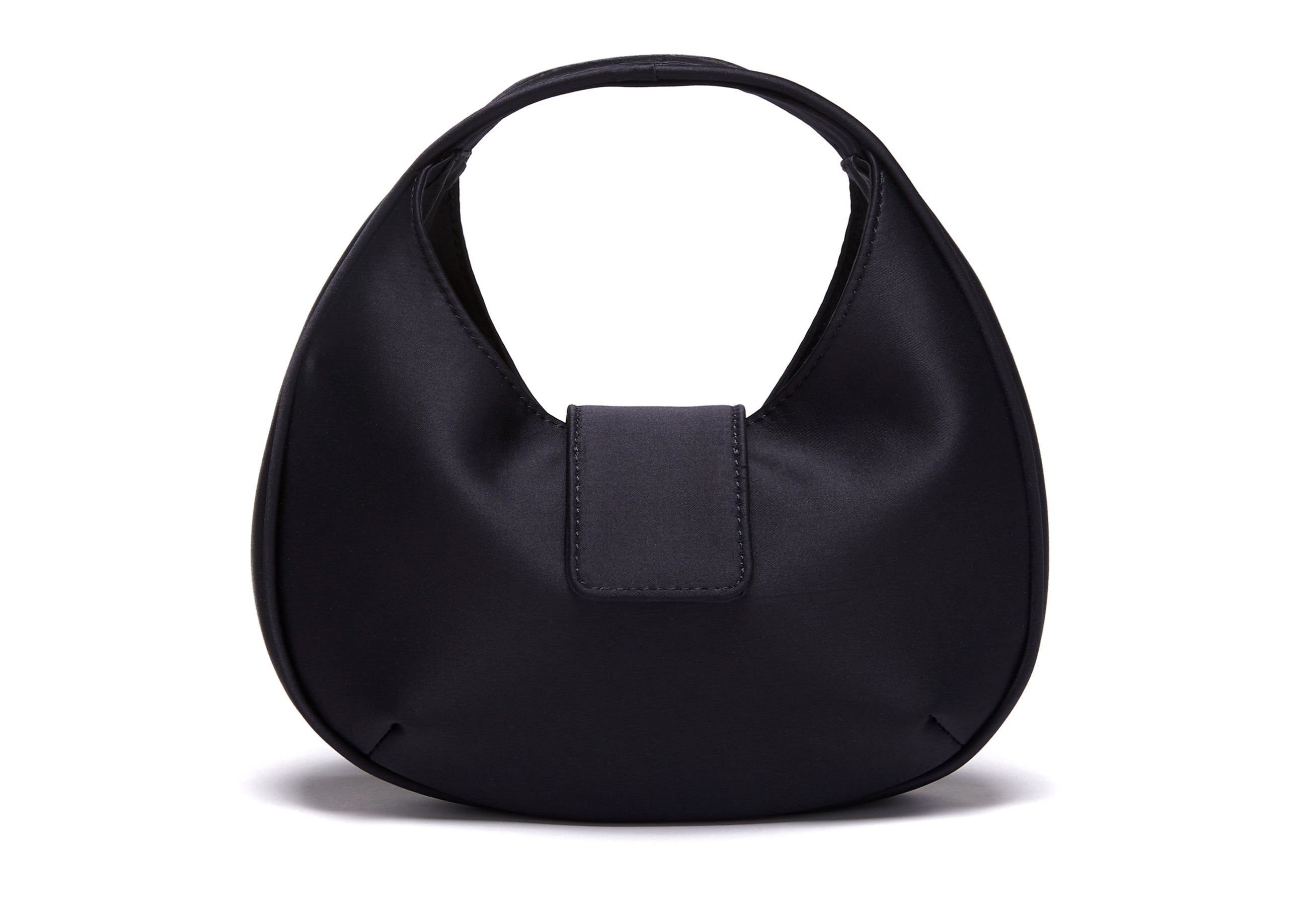 MILA - Black Satin Bag