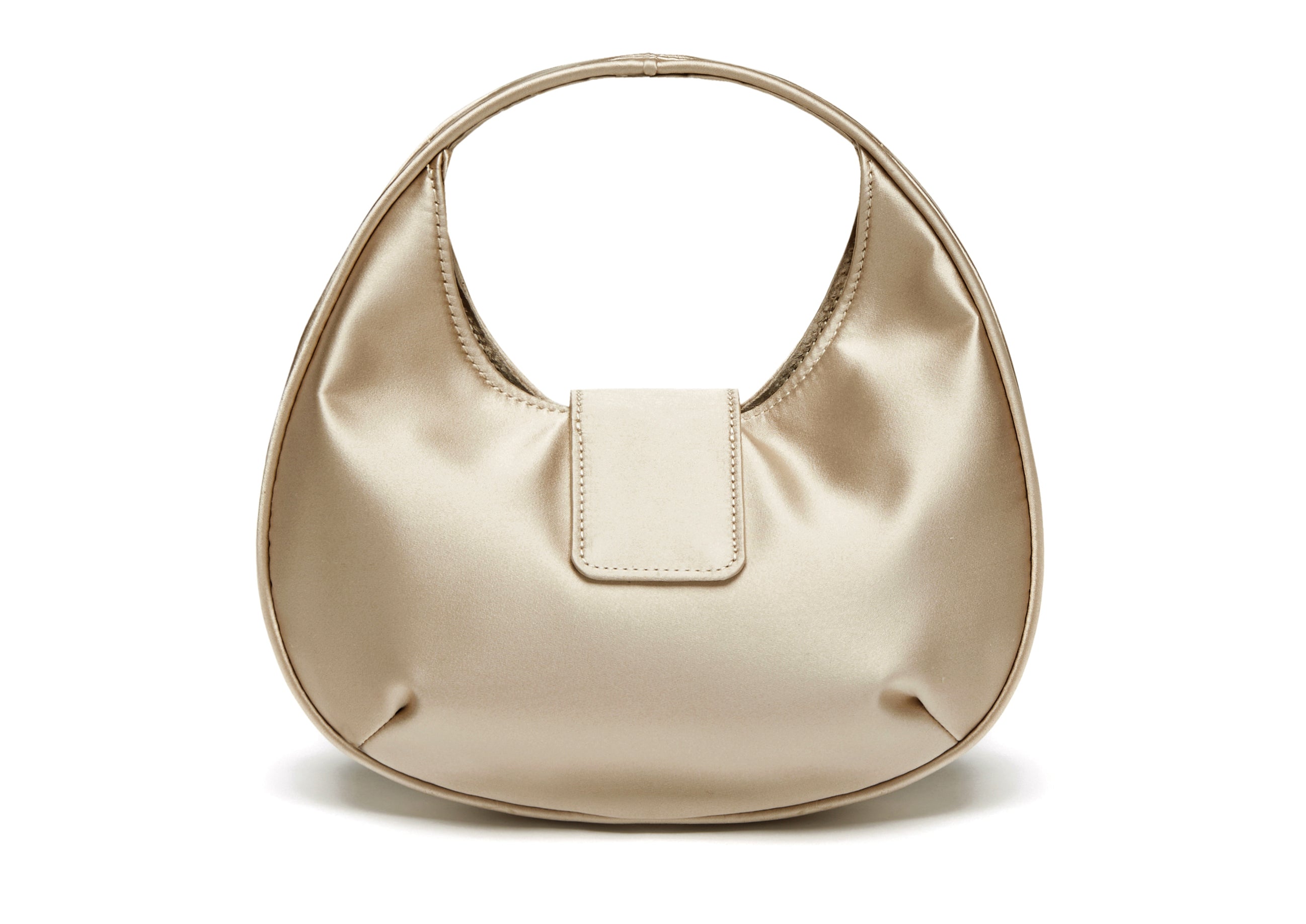 MILA - Gold Satin Bag