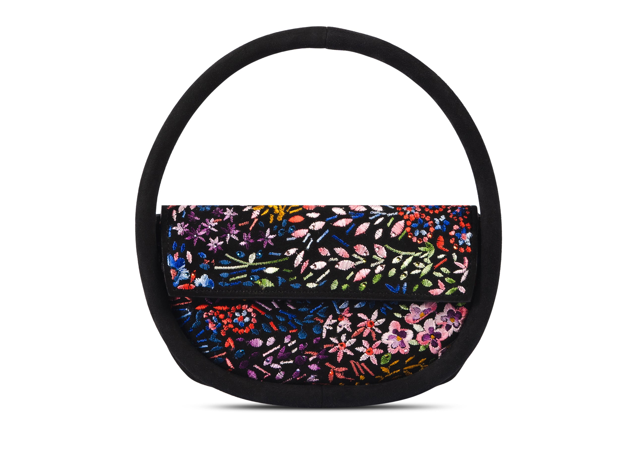 Mini Gaga - Floral Embroidery Bag