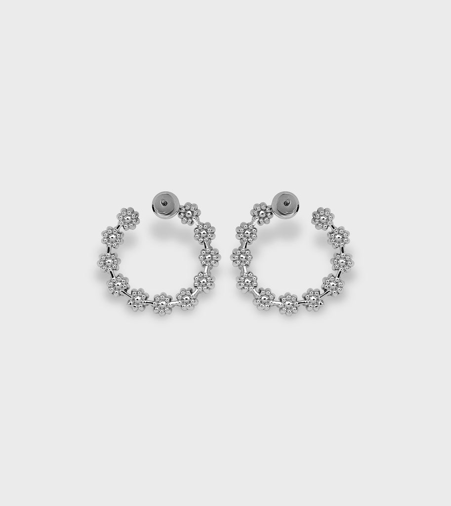 Mini Mila Earrings - Silver