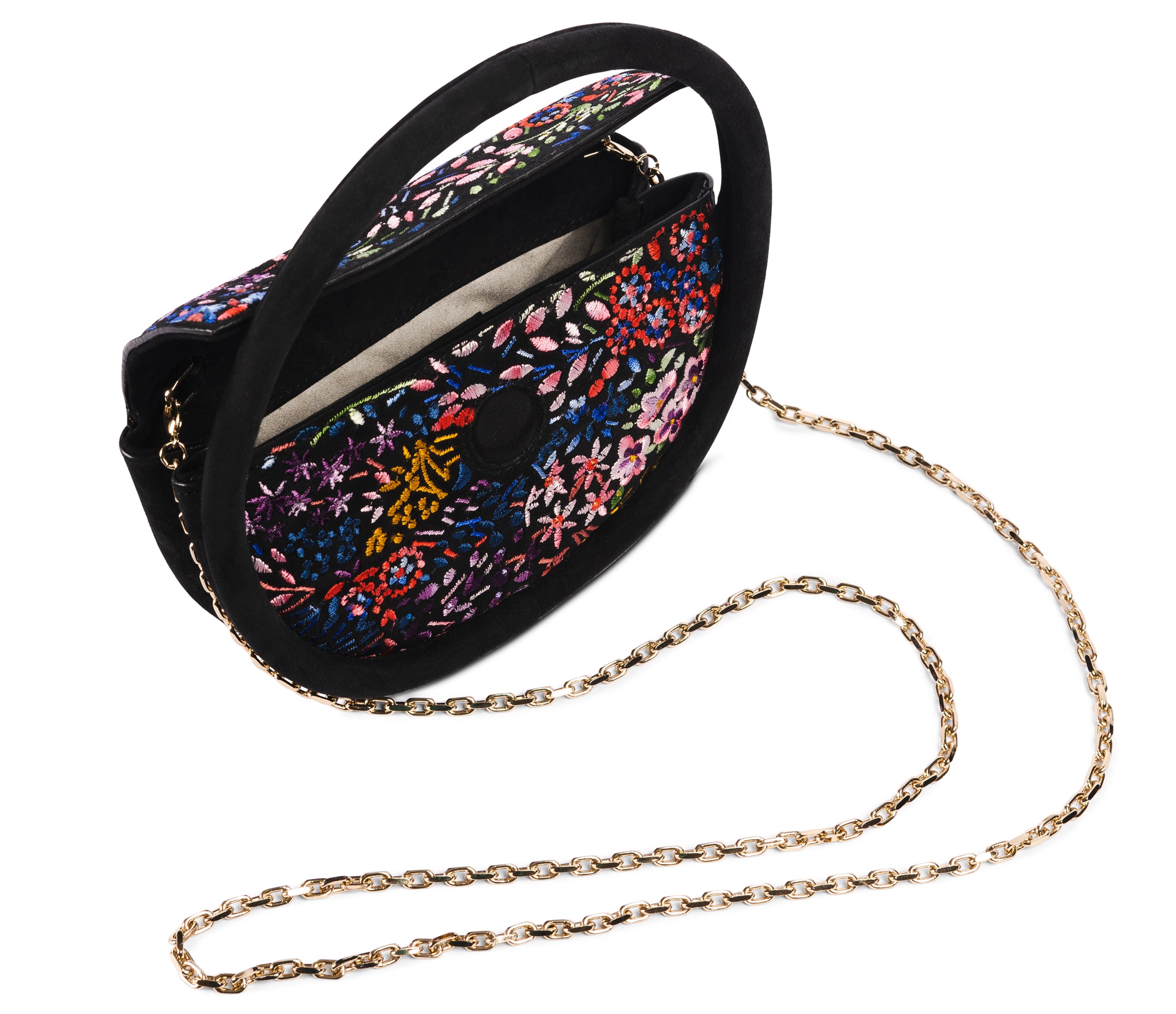 Mini Gaga - Floral Embroidery Bag