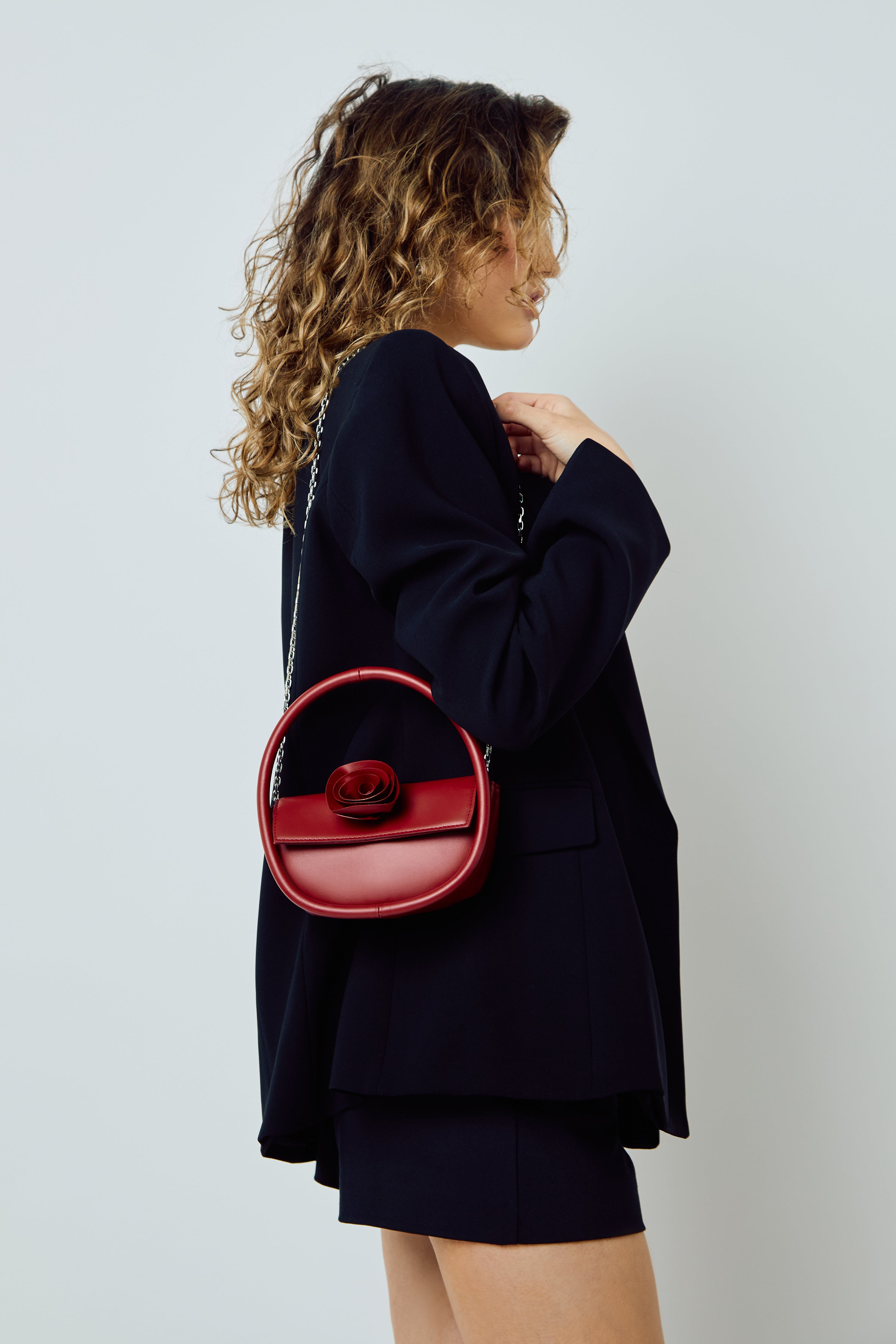 Mini Gaga - Red Flower Bag