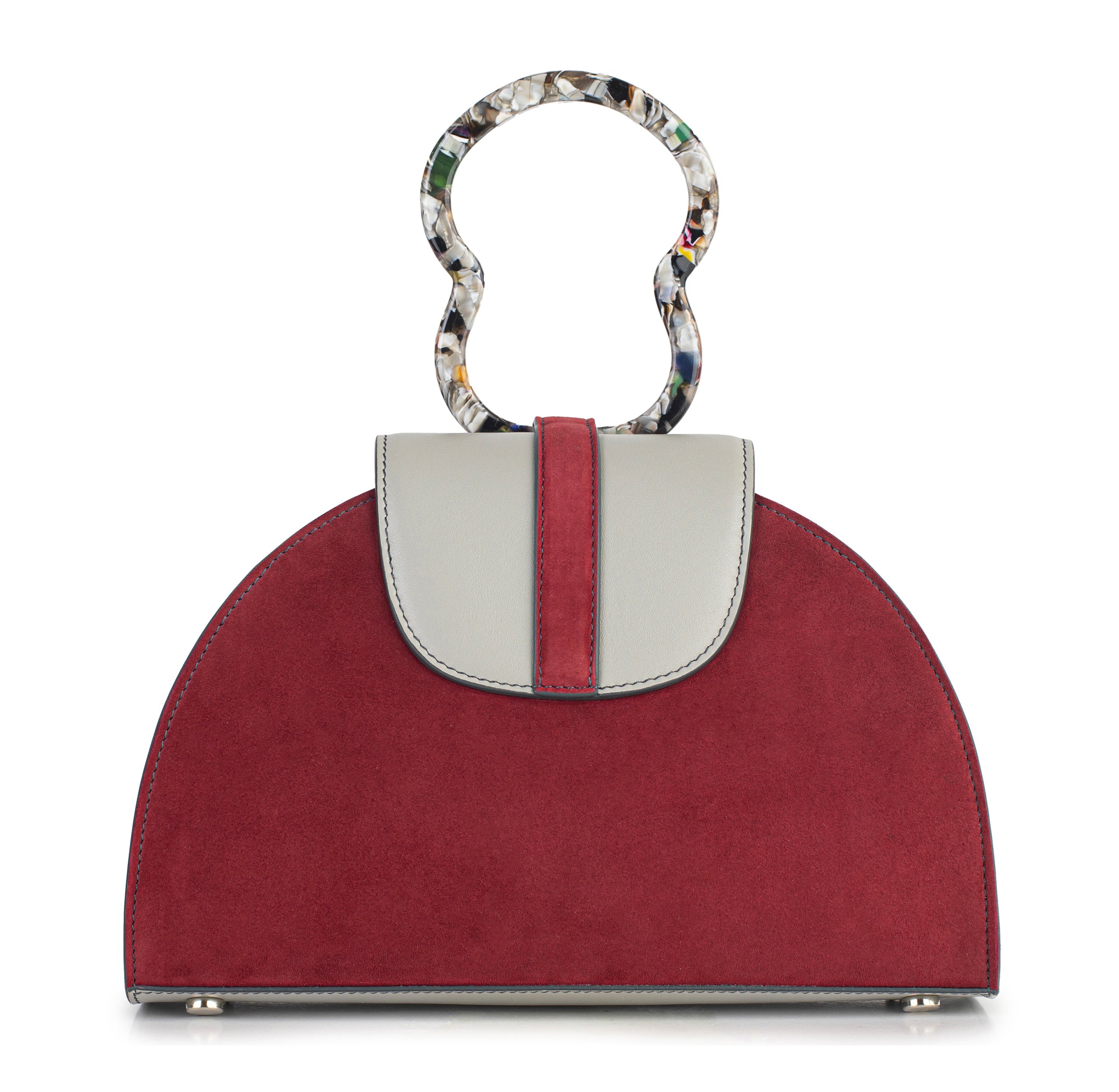 HAWAZEN - Ruby/ Grey - Dania Shinkar