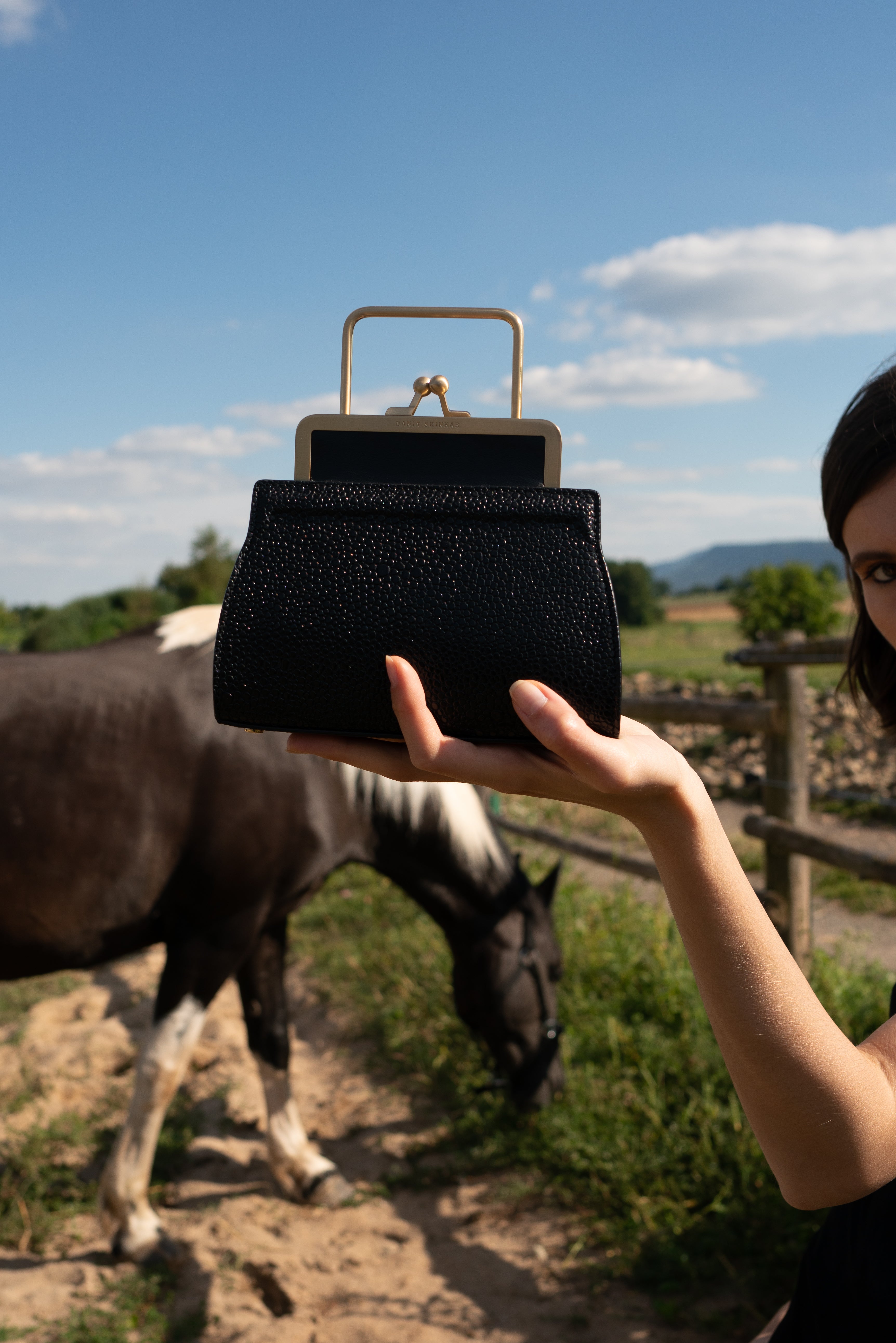 Mini DANA - Black Stingray Embossed image