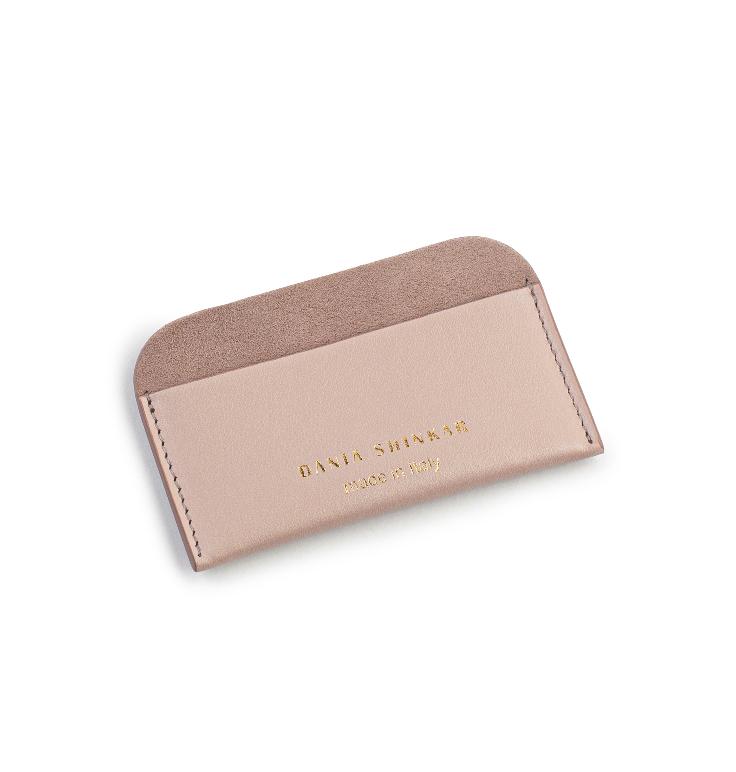 Round Edge Cardholder - Dusty Rose - Dania Shinkar