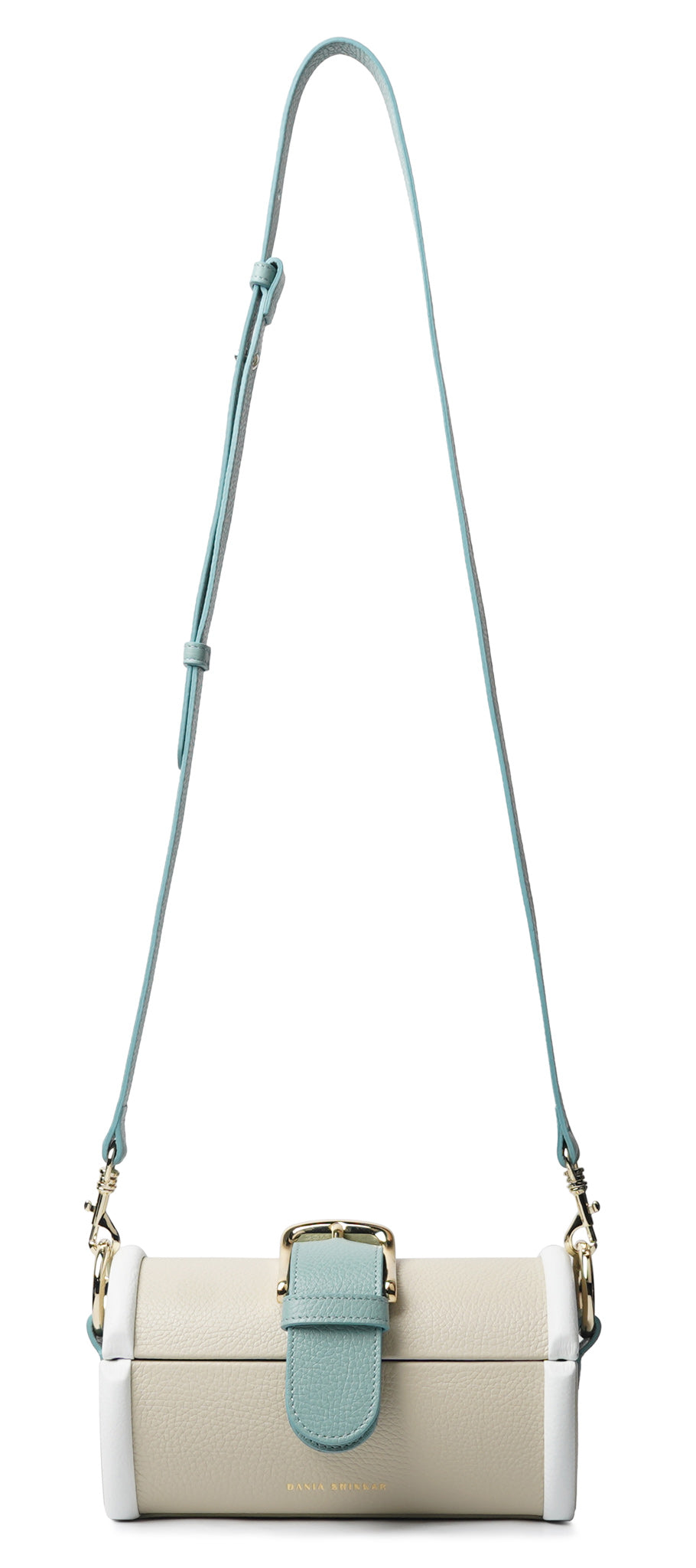 MOE - Lamb/ Aqua/ White Bag