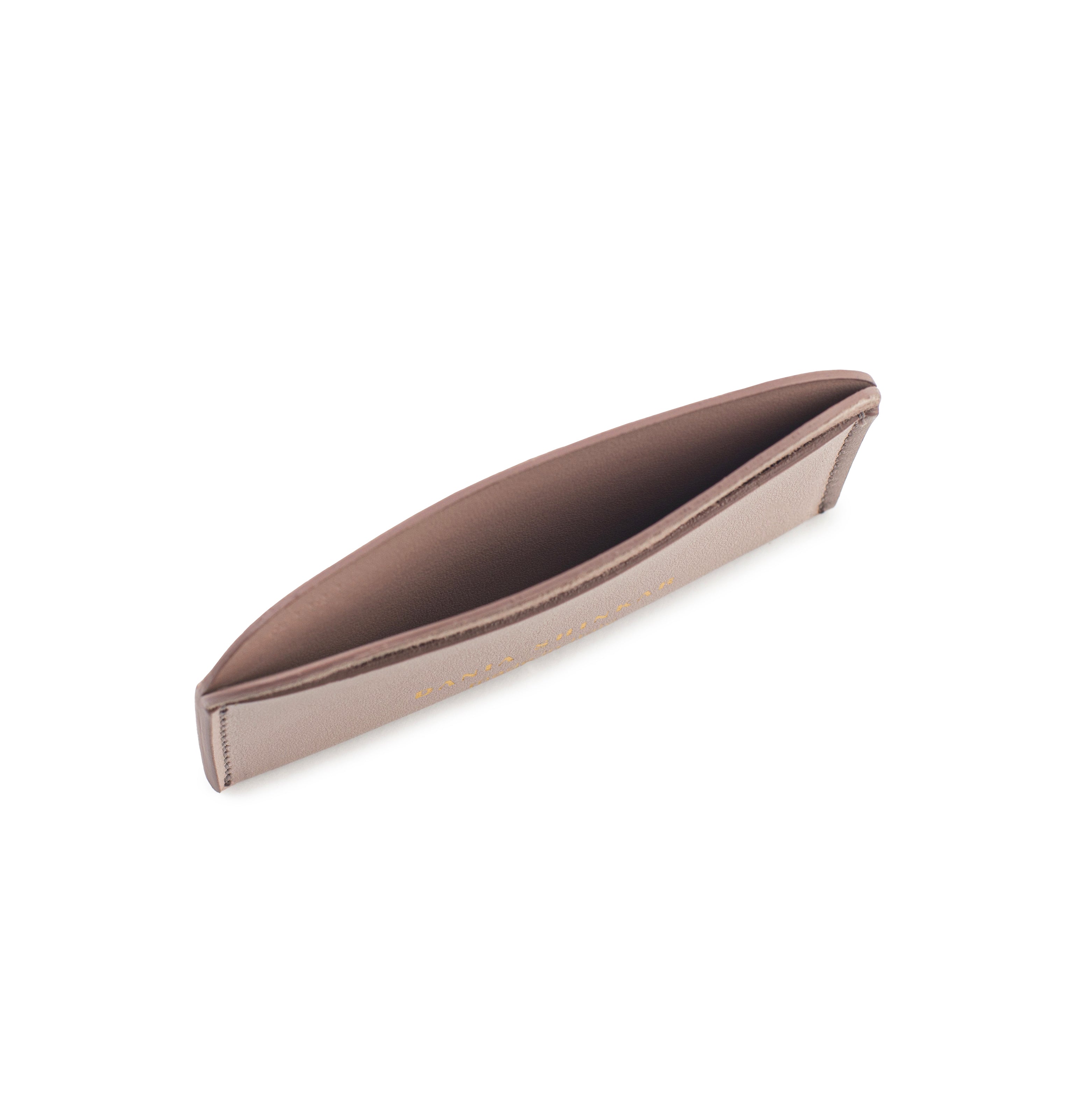 Round Edge Cardholder - Dusty Rose - Dania Shinkar